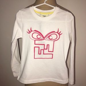 BNWT Kids Fendi shirt size 4